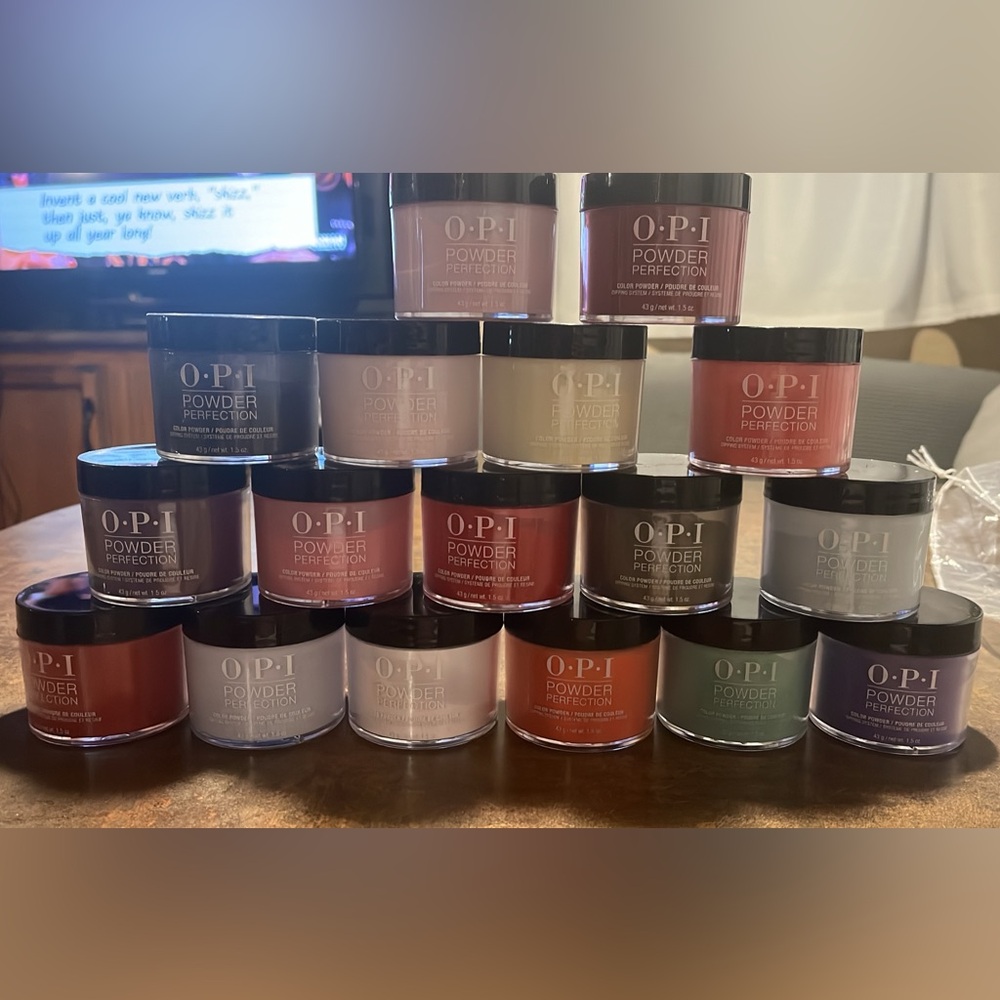 OPI dip powders